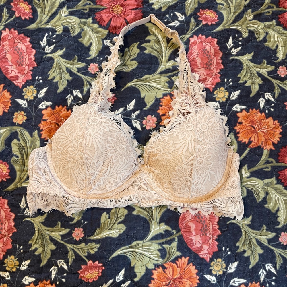 VS pink lace bralette